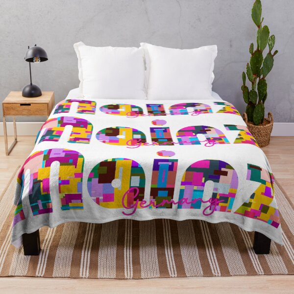Item preview, Mainz, Germany, Vibrant Abstract City Typography Art designed and sold by Wanderful-roads.