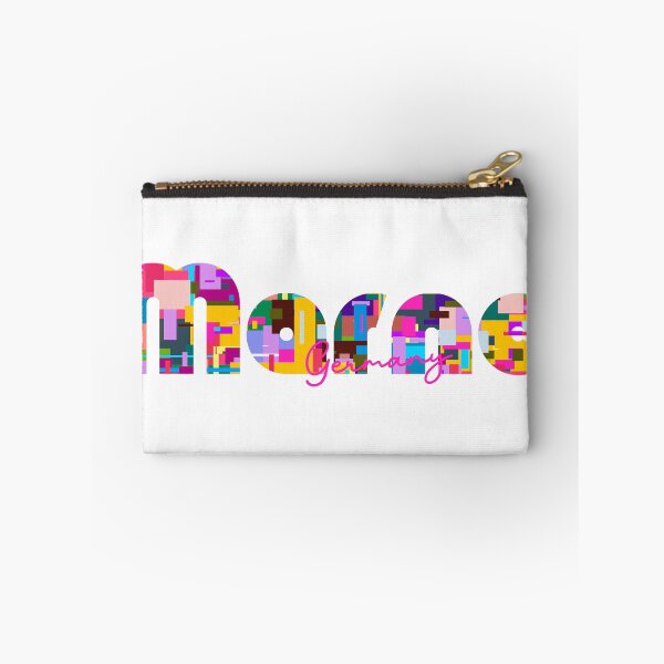 Item preview, Marne, Germany, Vibrant Abstract City Typography Art designed and sold by Wanderful-roads.