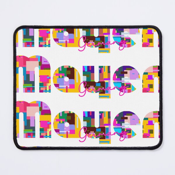 Item preview, Mayen, Germany, Vibrant Abstract City Typography Art designed and sold by Wanderful-roads.