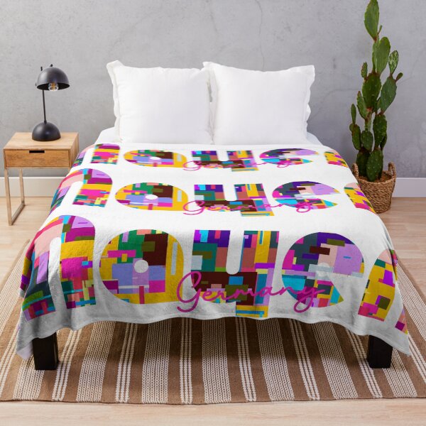 Item preview, Mayen, Germany, Vibrant Abstract City Typography Art designed and sold by Wanderful-roads.