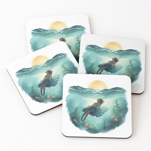 Item preview,  Sinking Into Stillness designed and sold by catcurio.
