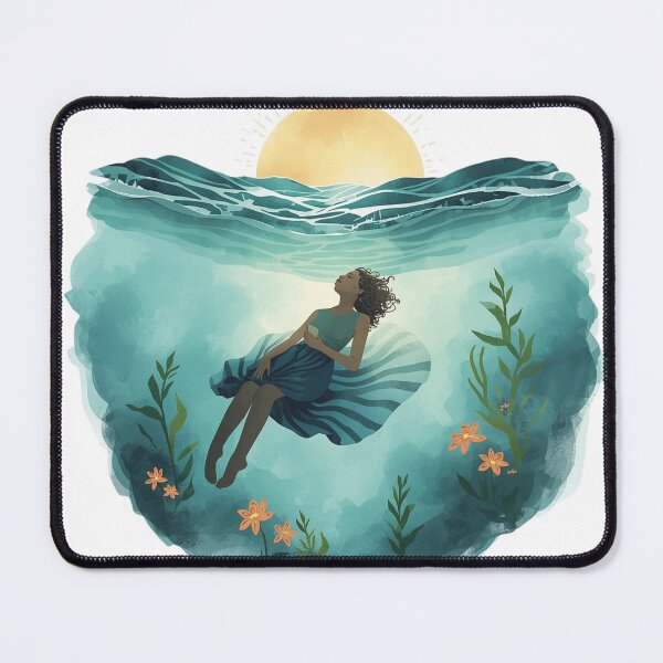 Item preview,  Sinking Into Stillness designed and sold by catcurio.