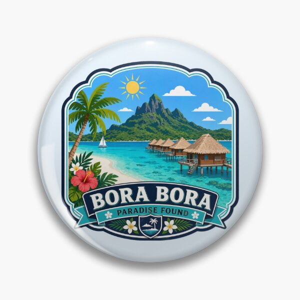 Item preview, Bora Bora - Paradise Found designed and sold by Myra365Art.