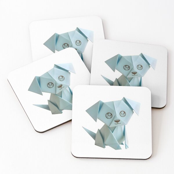 Item preview, Cute Origami Dog – Vet Friendly Puppy Design | Kawaii Dog Lover designed and sold by Bettybee00.