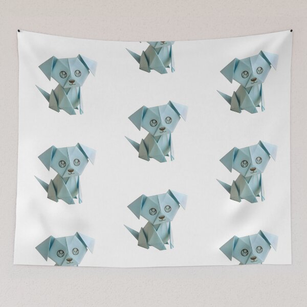 Item preview, Cute Origami Dog – Vet Friendly Puppy Design | Kawaii Dog Lover designed and sold by Bettybee00.