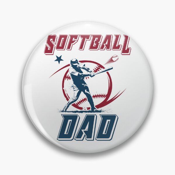 Item preview, Softball Dad designed and sold by HopeeART.