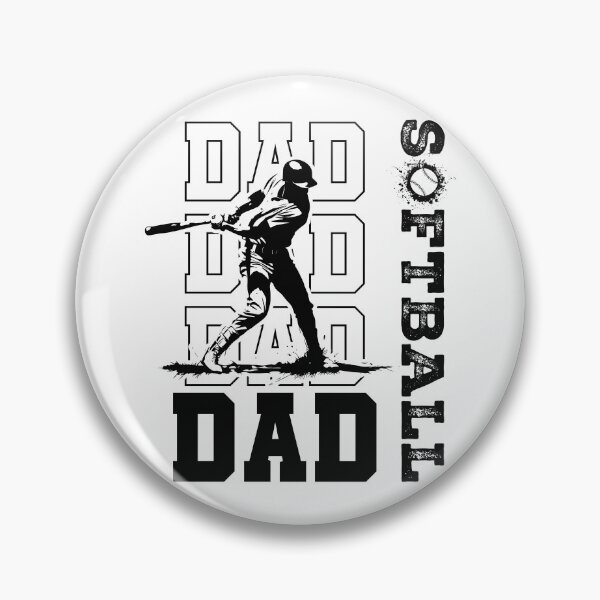 Item preview, Softball Dad designed and sold by HopeeART.