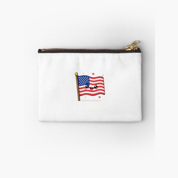 Item preview, Bandera kawaii de EE. UU. designed and sold by Collection Touillette.