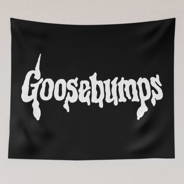 Item preview,  goosebumps retro horror 90s fans white logo  designed and sold by Blck-Acid-Devil.