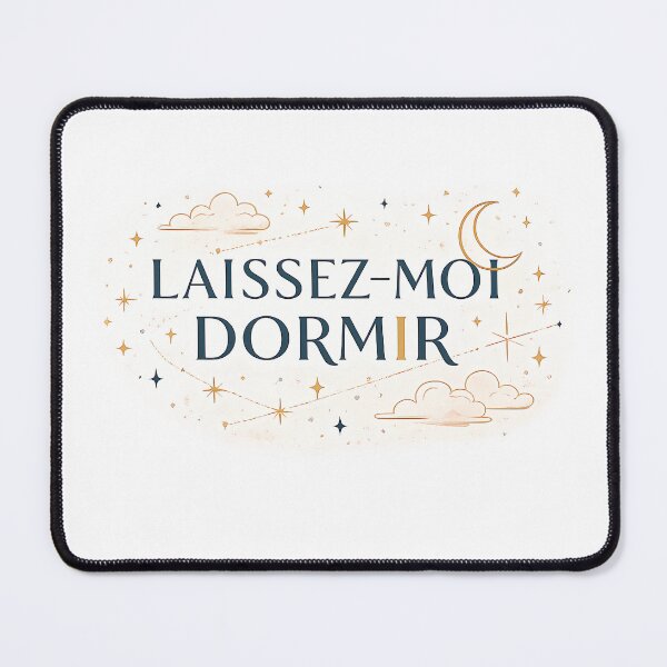 Item preview, Let me sleep. Minimalist Celestial Quote designed and sold by JoRem47.
