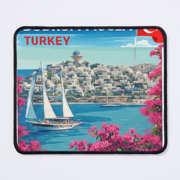 Artikelvorschau, Eine historische Reisebriefmarke aus Bodrum, Türkei entworfen und verkauft von devonclemon.