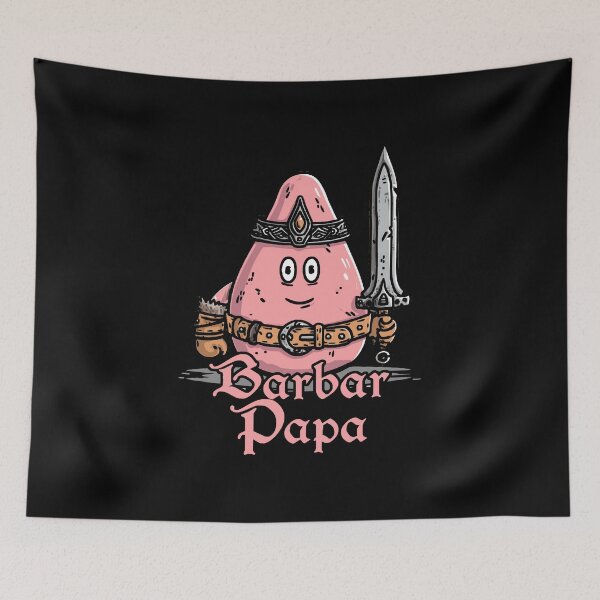 Item preview, Barbarian Papa - offbeat fantasy humor designed and sold by francoisville.