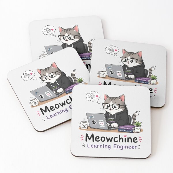 Item preview, Machine Learning Engineer designed and sold by Itai Doshin.