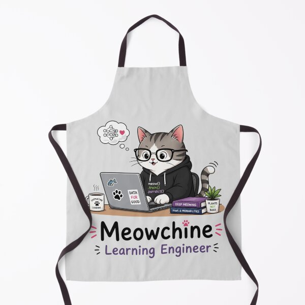 Item preview, Machine Learning Engineer designed and sold by Itai Doshin.