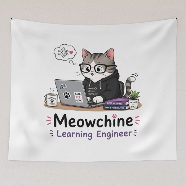 Item preview, Machine Learning Engineer designed and sold by Itai Doshin.