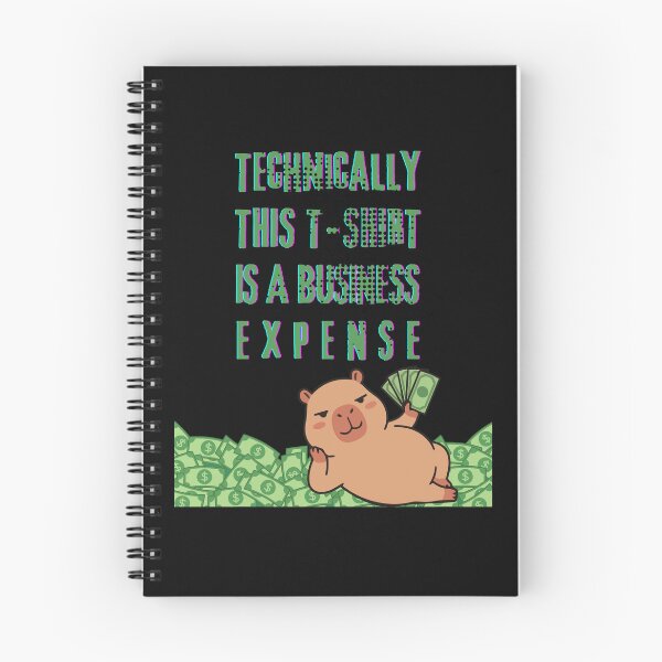 Item preview, Funny Capybara Business Expense designed and sold by ContigoART.