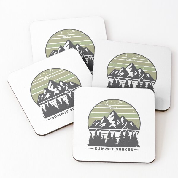 Item preview, Summit Seeker | Wilderness Trekking Adventure designed and sold by typoinspired.