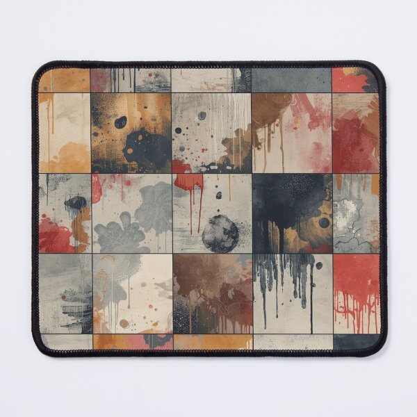 Item preview, Dripping Grid — Abstract Fluid Pattern designed and sold by EpicGear085.