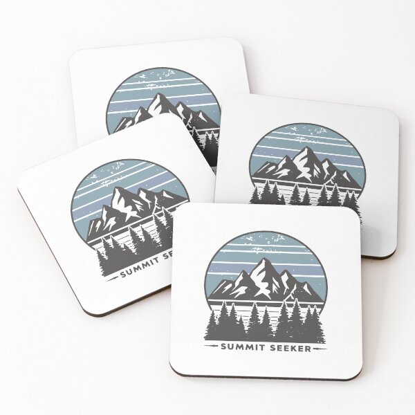 Item preview, Summit Seeker | Peak Chaser Mountain Lifestyle designed and sold by typoinspired.