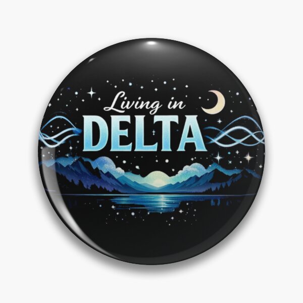 Item preview, Living in Delta – The Dream Frequency designed and sold by SQUEEZIN.