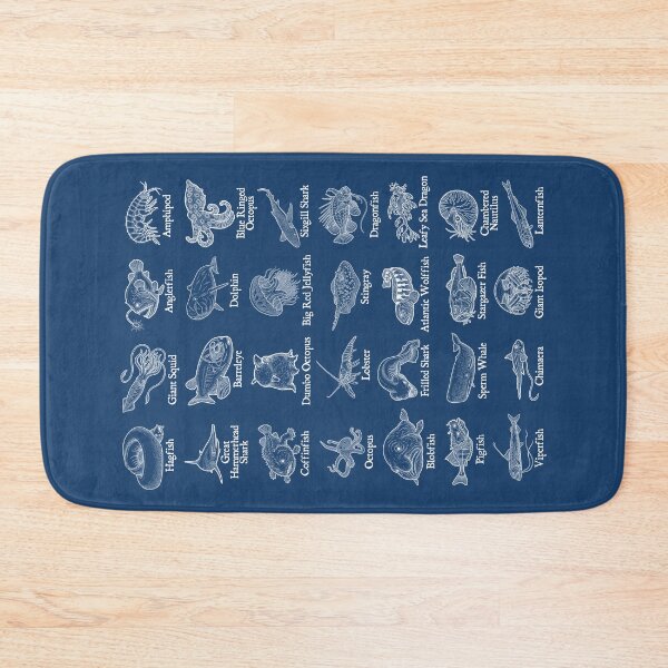 Item preview, Deep Sea Creatures Marine Biology Biologist Ecologist Chart designed and sold by GrandeDuc.