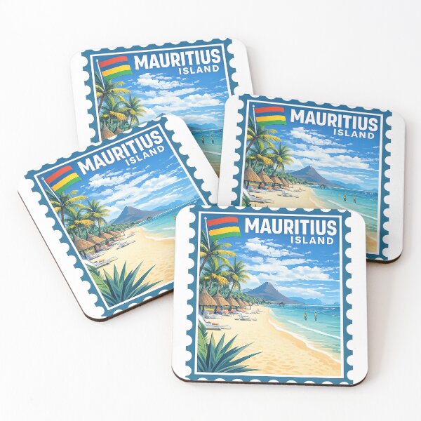 Item preview, Mauritius Travel Stamp designed and sold by devonclemon.