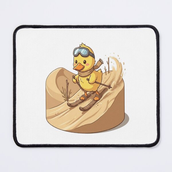 Item preview, Cute Kawaii Duck Sand Skiing designed and sold by Ella_Sketch.