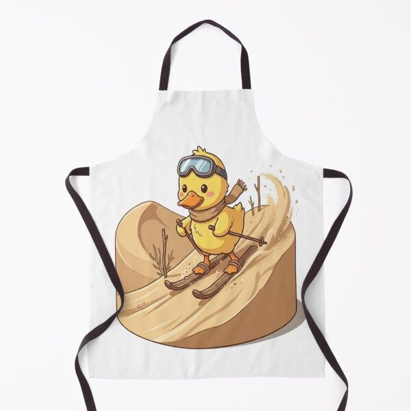 Item preview, Cute Kawaii Duck Sand Skiing designed and sold by Ella_Sketch.