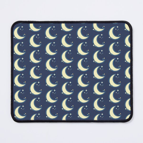Item preview, Cute Crescent Moon and Stars Kawaii Night Sky Pastel Aesthetic designed and sold by Lansangsan.