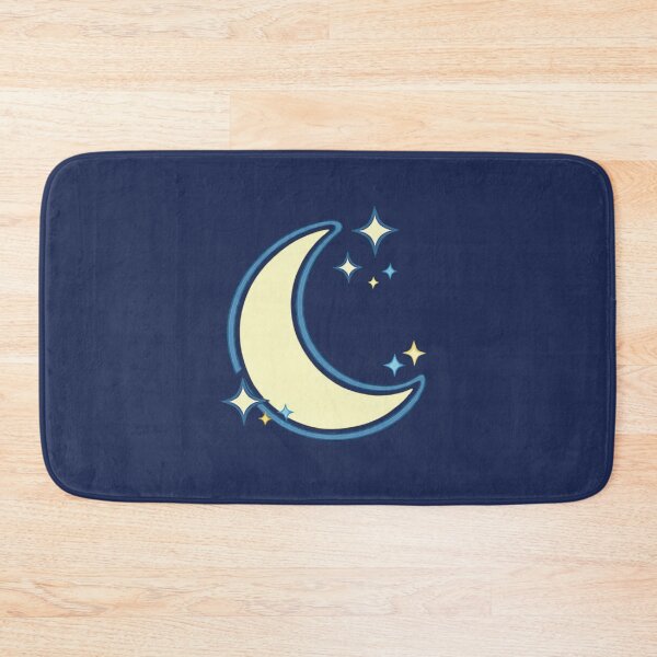 Item preview, Cute Crescent Moon and Stars Kawaii Night Sky Pastel Aesthetic designed and sold by Lansangsan.