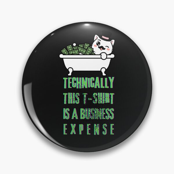 Item preview, Rich Cat Business Expense designed and sold by ContigoART.