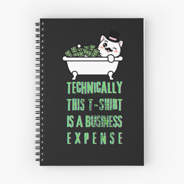 Item preview, Rich Cat Business Expense designed and sold by ContigoART.