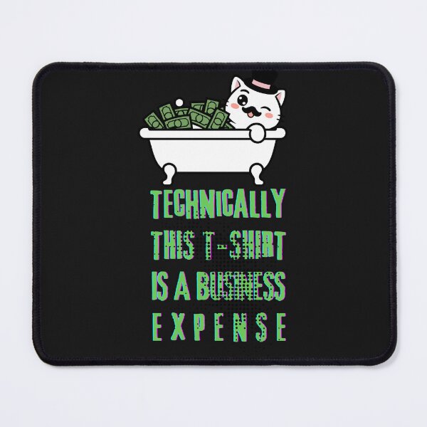 Item preview, Rich Cat Business Expense designed and sold by ContigoART.