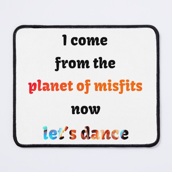 Item preview, Planet of Misfits designed and sold by The WordCatcher Street.