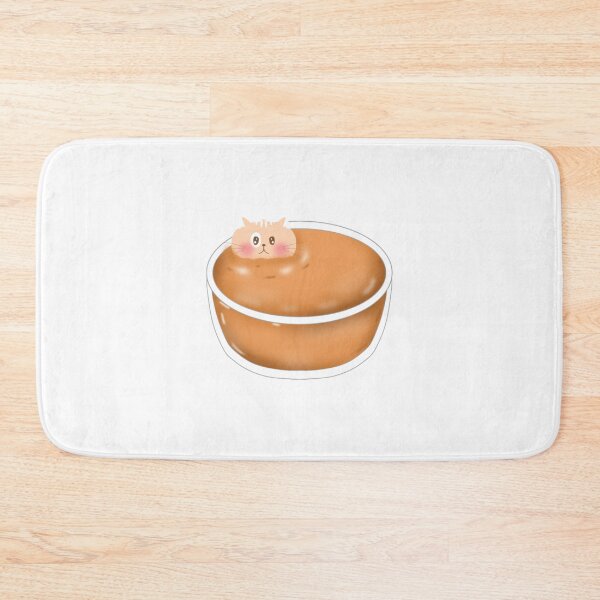 Item preview, Cute Cat Relaxing in Thai Milk Tea designed and sold by Tonkhawartwork.
