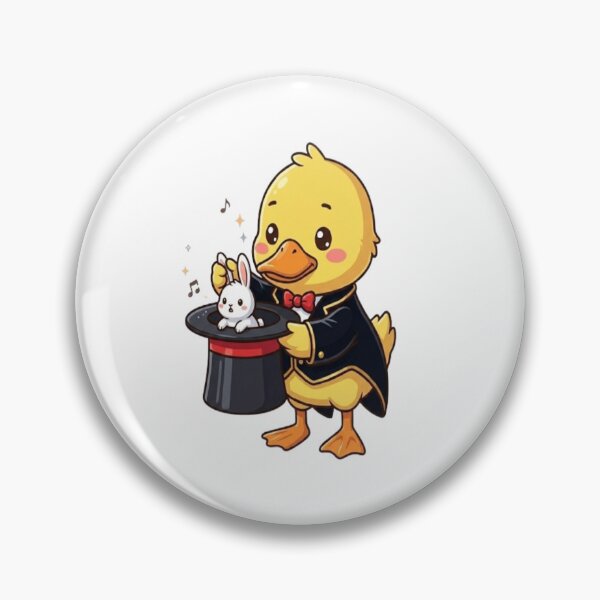 Item preview, Cute Magician Duck Character designed and sold by Ella_Sketch.