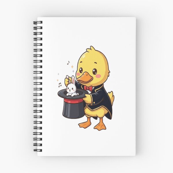 Item preview, Cute Magician Duck Character designed and sold by Ella_Sketch.