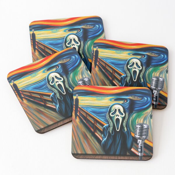 Item preview, Scream parody of Edvard Munch painting designed and sold by ArtUnova.