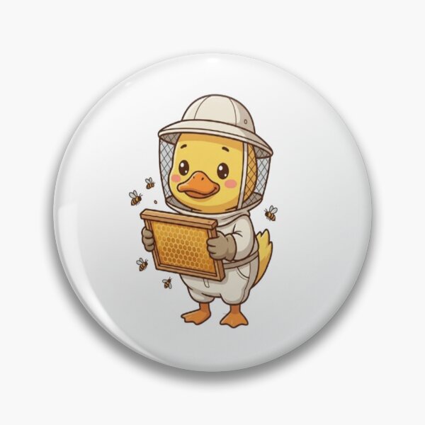 Item preview, Cute Duck Beekeeper designed and sold by Ella_Sketch.