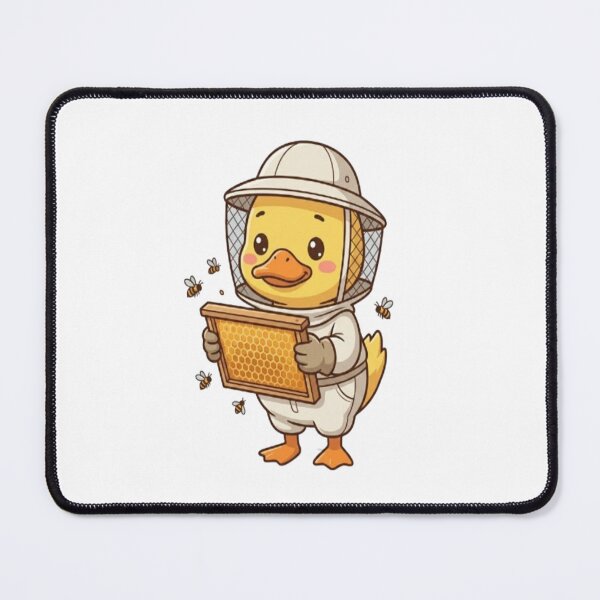 Item preview, Cute Duck Beekeeper designed and sold by Ella_Sketch.