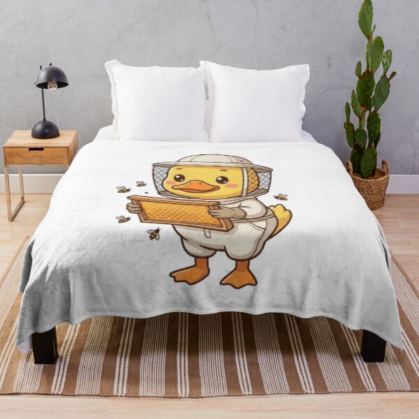 Item preview, Cute Duck Beekeeper designed and sold by Ella_Sketch.