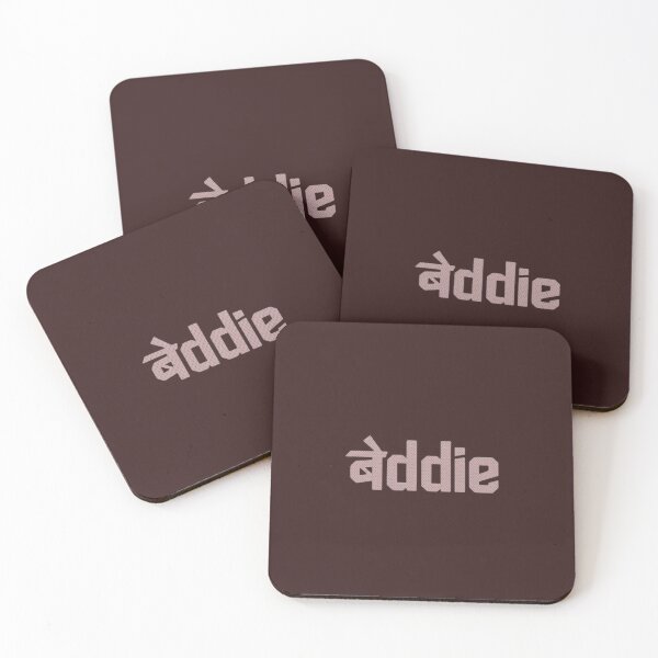 Item preview, Baddie Hindi Typography Design | Confident Aesthetic Bold Text Art designed and sold by lilacWhim.
