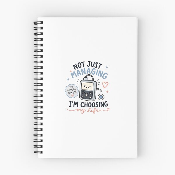 Item preview, Choosing my life as a diabetic  designed and sold by CloudieDesigns.