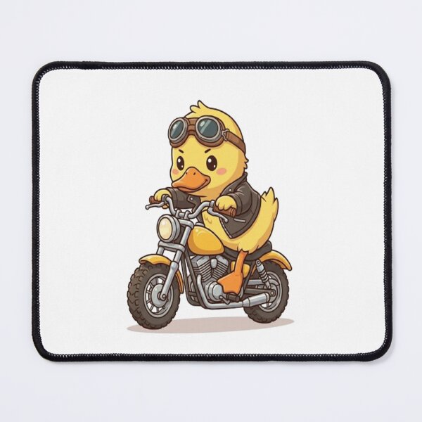 Item preview, Cute Biker Duck designed and sold by Ella_Sketch.