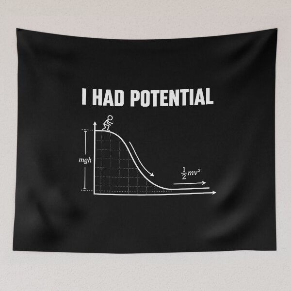 Item preview, I Had Potential Funny Sarcastic designed and sold by zoes-ink.