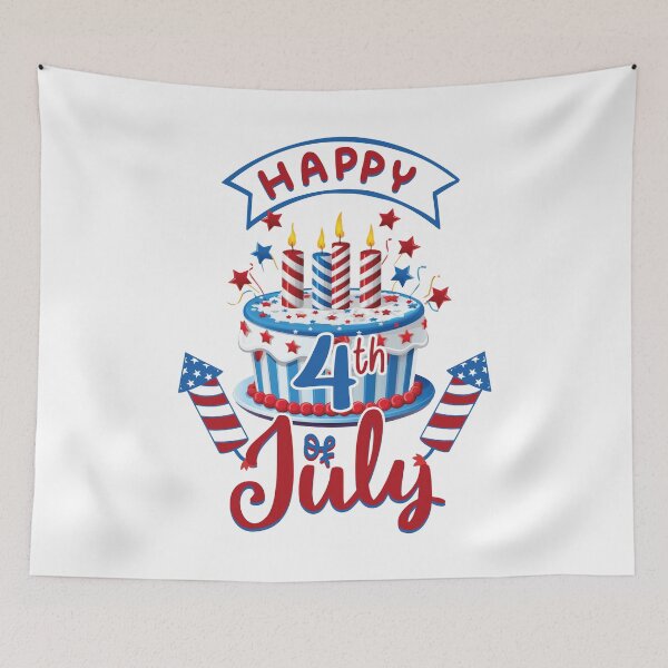 Item preview, Happy 4th Of July designed and sold by HopeeART.