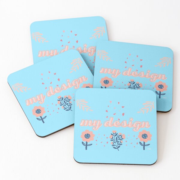Item preview, Floral Typography Design designed and sold by Dew Drop Designs.