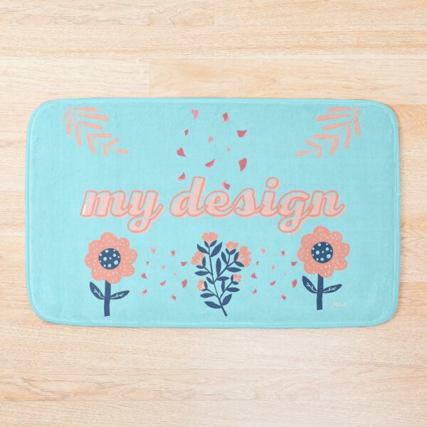 Item preview, Floral Typography Design designed and sold by Dew Drop Designs.