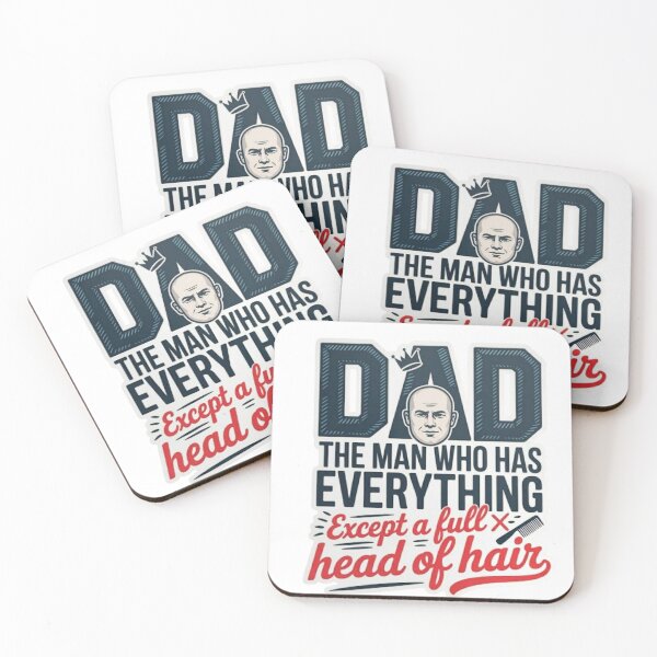 Item preview, Funny Bald Dad Gift The Man Who Has Everything T-Shirt designed and sold by MerchlyMike.