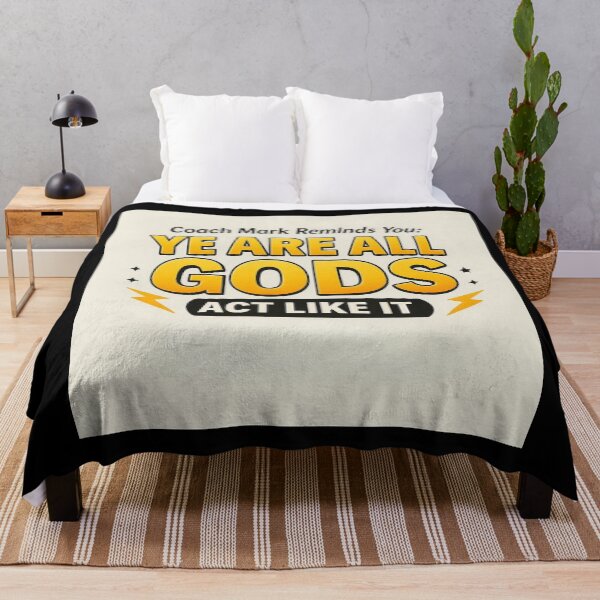 Item preview, Coach Mark Says Motivational Art Series Ye Are All Gods designed and sold by JustRun.